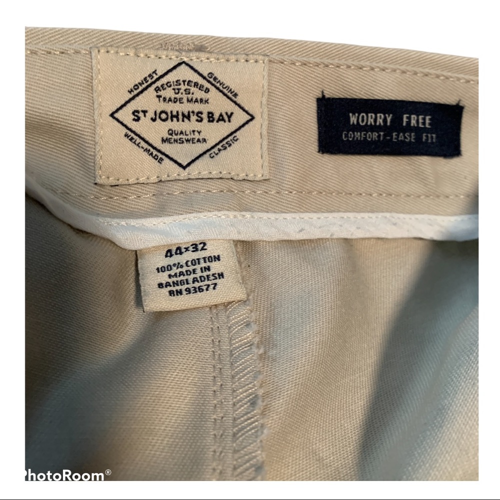 Men’s Big&Tall Size 42x32 St.Johns Bay Khakis